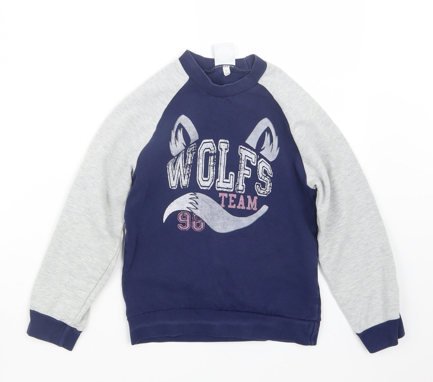 ellepi Boys Grey   Pullover Jumper Size 6 Years