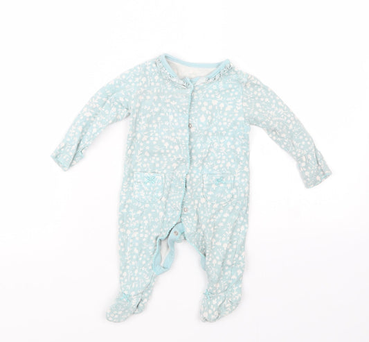 George Girls Green Geometric  Babydoll One Piece Size 3-6 Months
