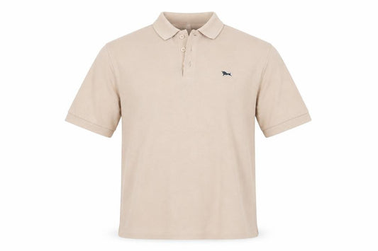 B Cash Mens Beige    Polo Size 42