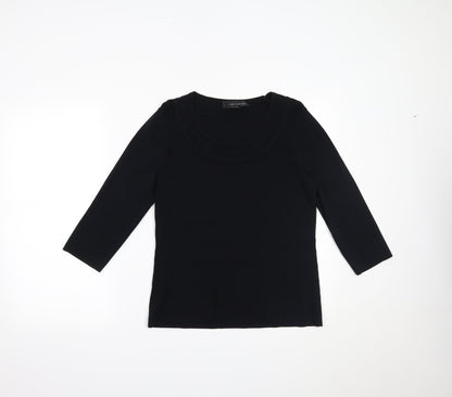cable & Womens Black   Basic Blouse Size M