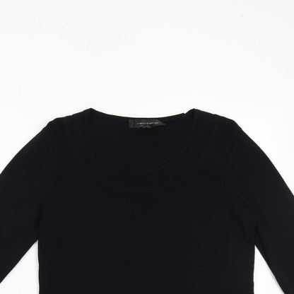 cable & Womens Black   Basic Blouse Size M