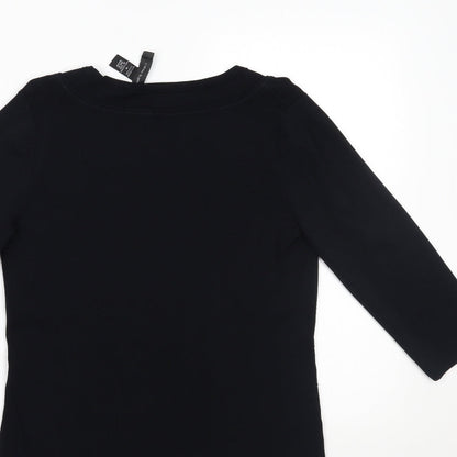 cable & Womens Black   Basic Blouse Size M