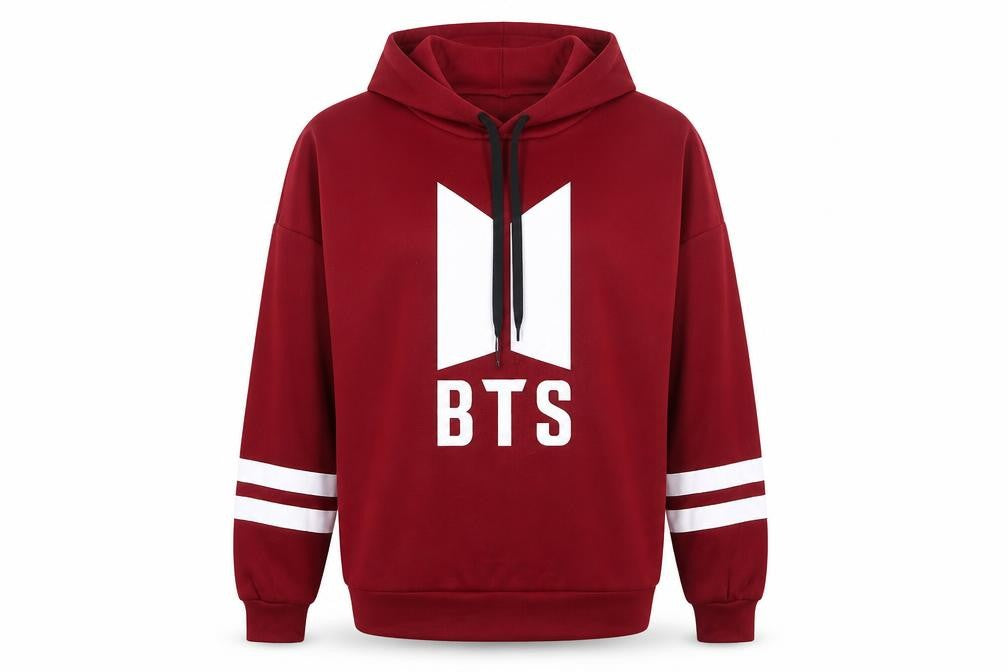 Fancyqube Womens Red   Pullover Hoodie Size M