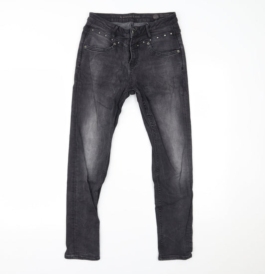 Garcia Womens Black  Denim Skinny Jeans Size 27 L28 in
