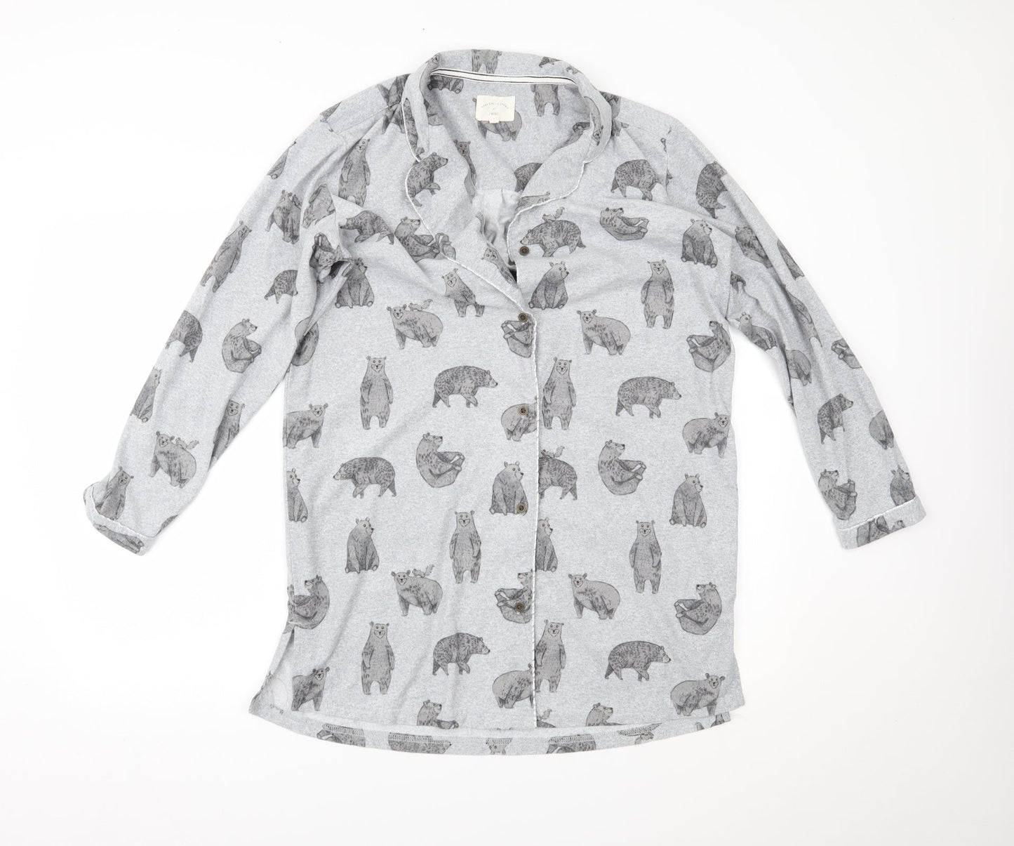 NEXT Womens Grey    Pyjama Top Size S