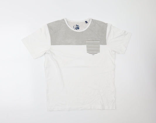 PRIDE & SOUL Mens White    T-Shirt Size M