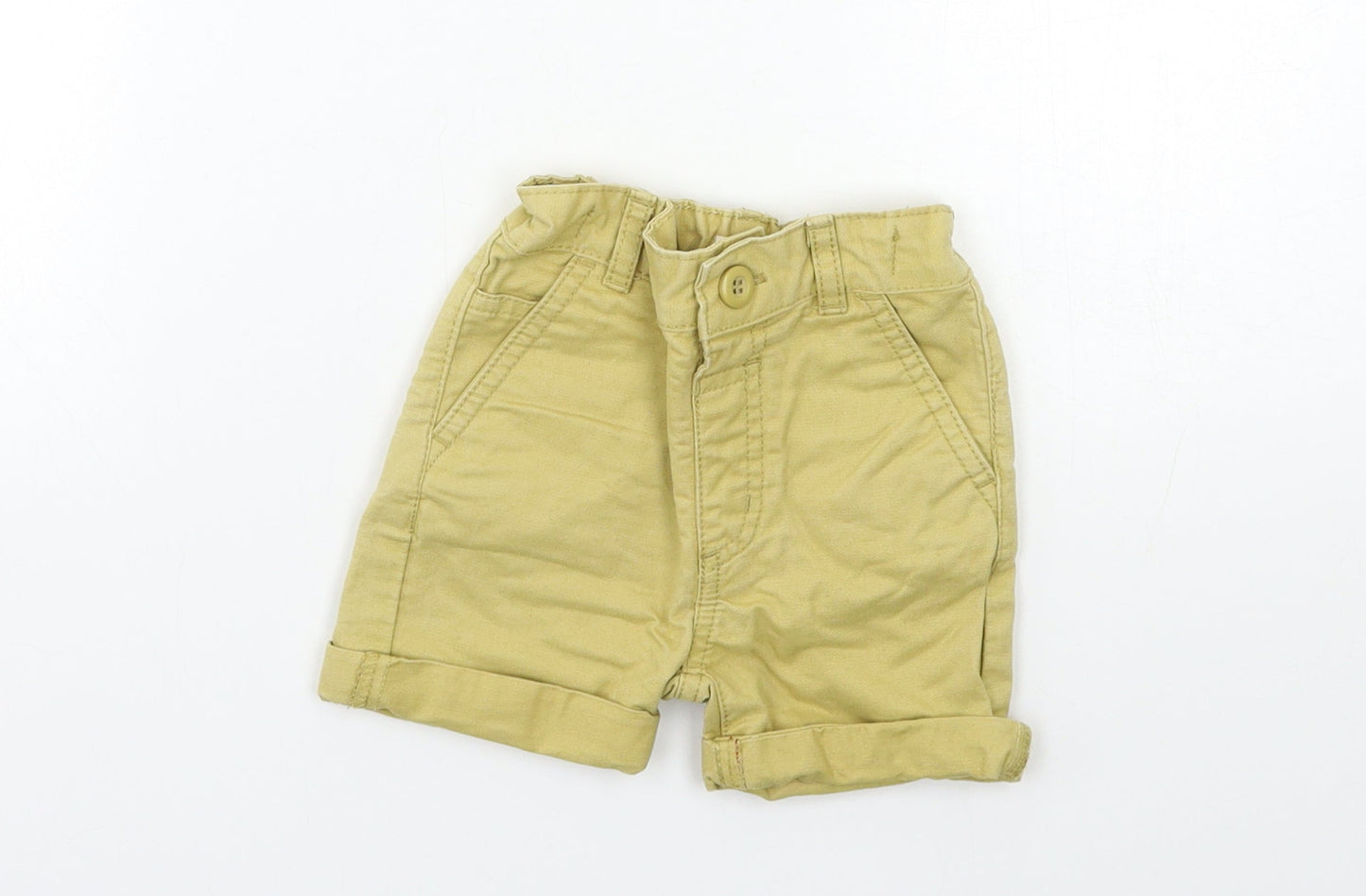 Bambi Baby Beige   Cargo Trousers Size 9-12 Months