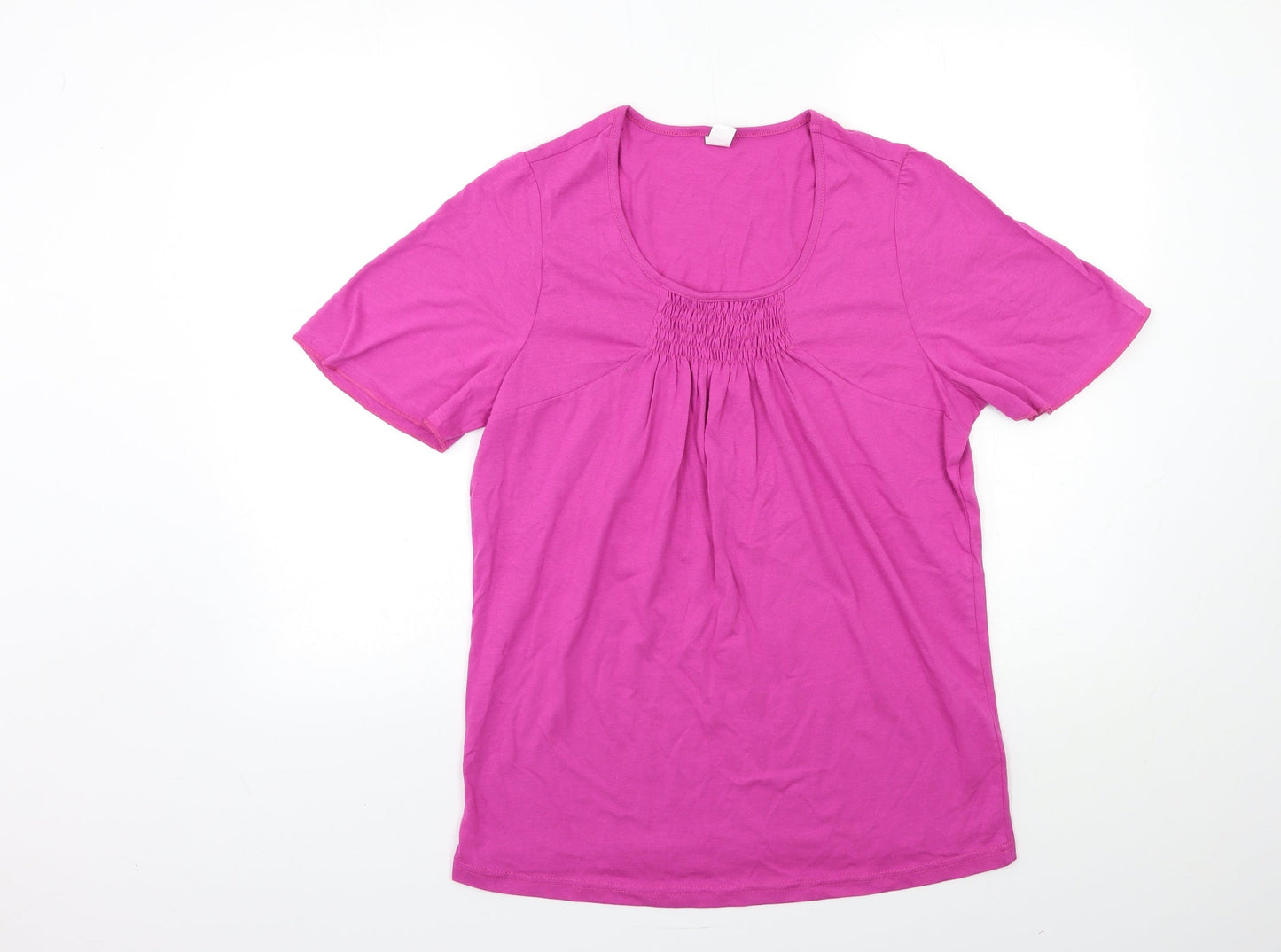 Preworn Womens Purple   Basic T-Shirt Size 12