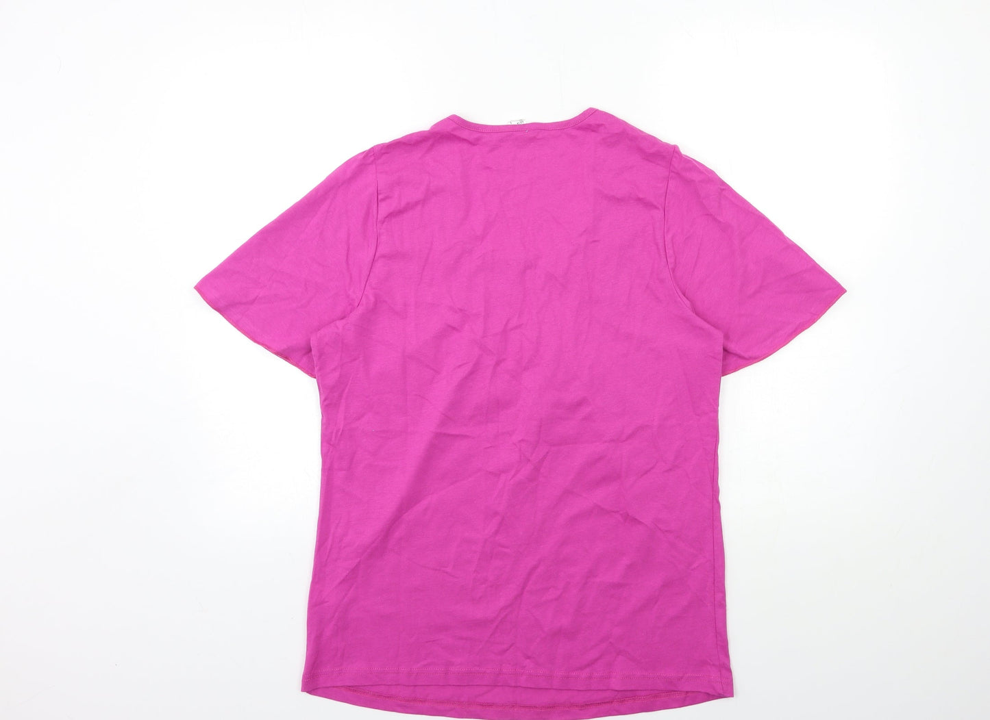 Preworn Womens Purple   Basic T-Shirt Size 12