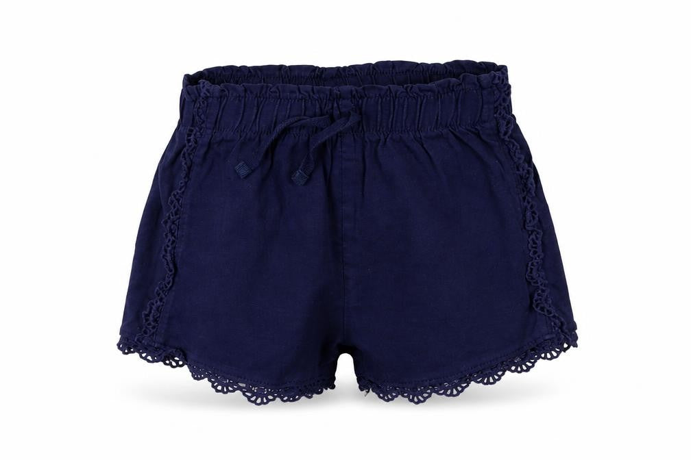 TU Girls Blue   Sailor Shorts Size 6 Years