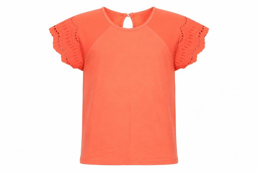 TU Girls Orange   Basic T-Shirt Size 6 Years