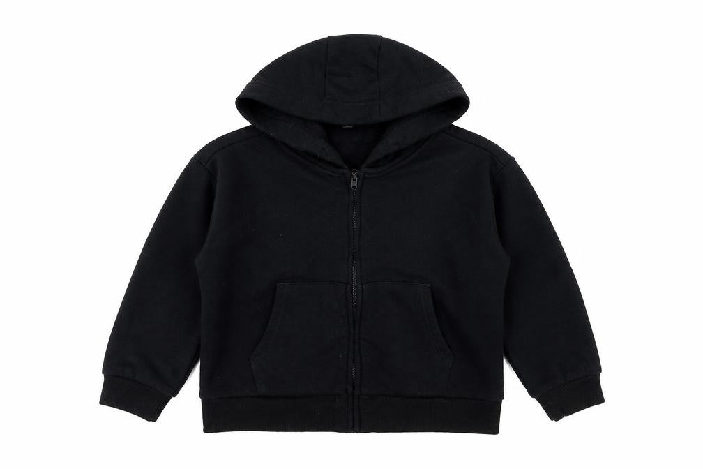 George Boys Black   Pullover Hoodie Size 7 Years