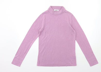 Marks & Spencer Womens Purple  Knit Pullover Jumper Size 6