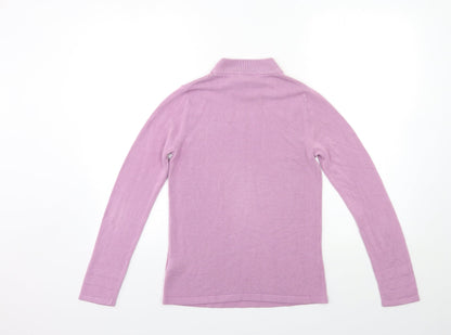 Marks & Spencer Womens Purple  Knit Pullover Jumper Size 6
