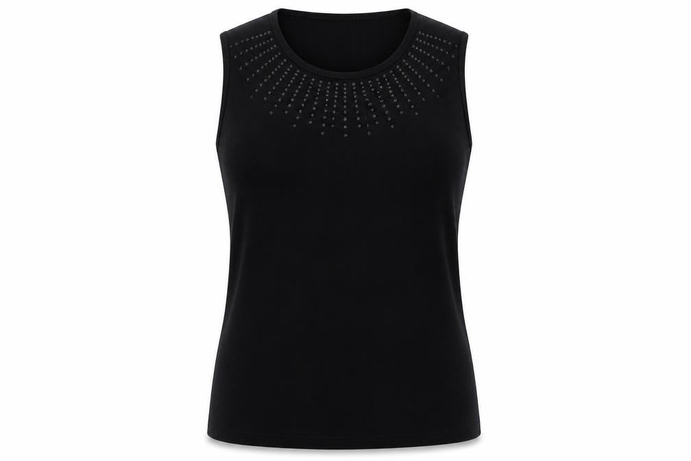 EWM Womens Black   Basic Blouse Size 14