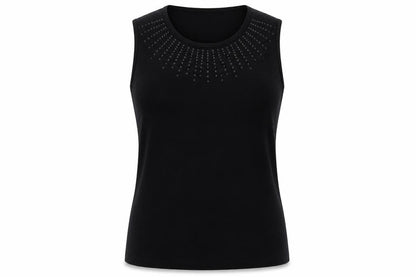 EWM Womens Black   Basic Blouse Size 14