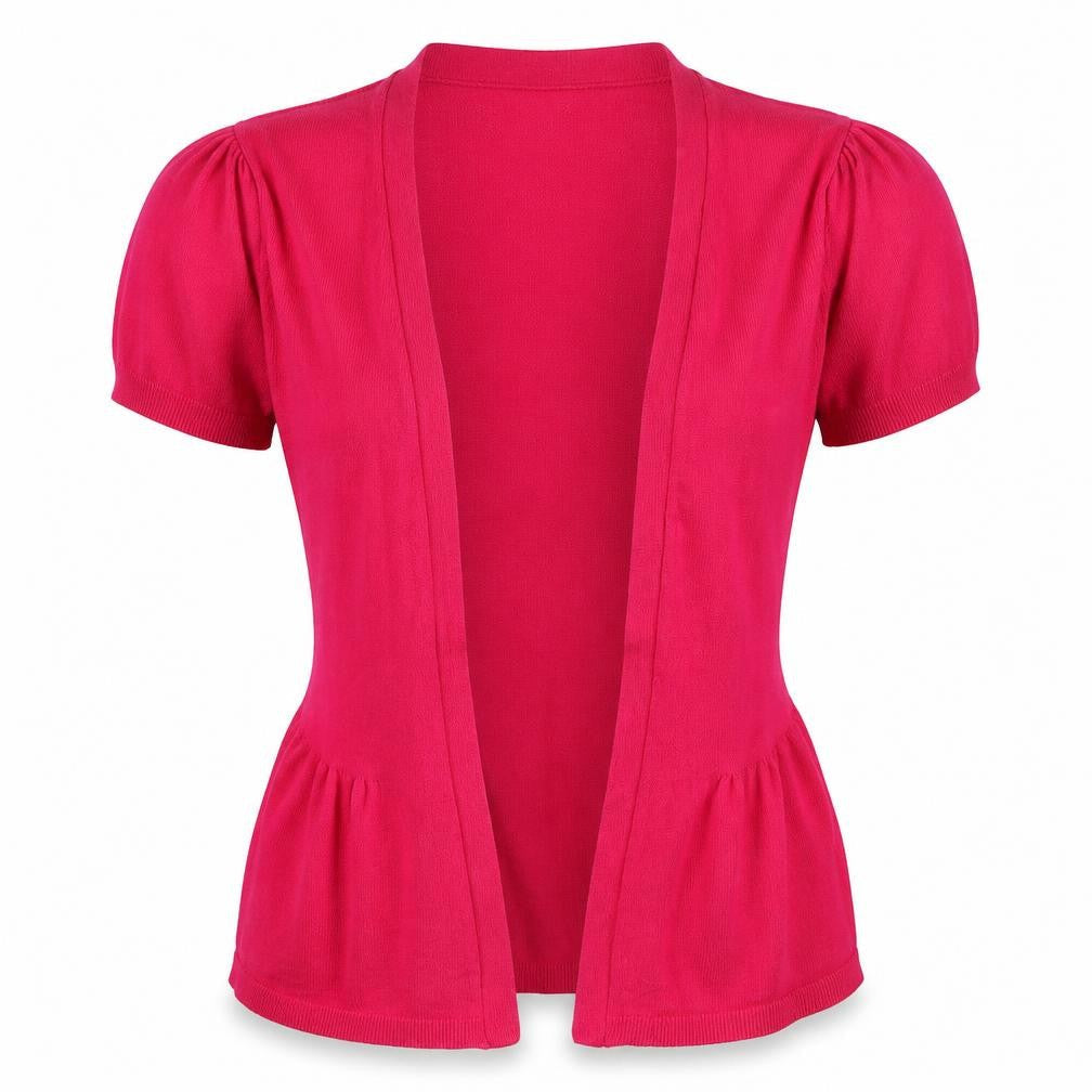 TU Womens Pink  Knit Cardigan Jumper Size 8