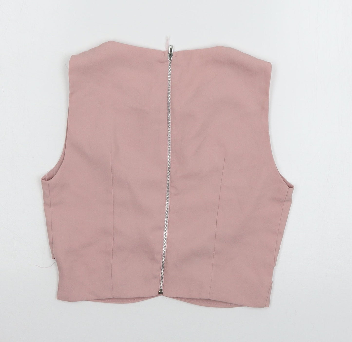 Jeuvre Womens Pink   Basic T-Shirt Size 8