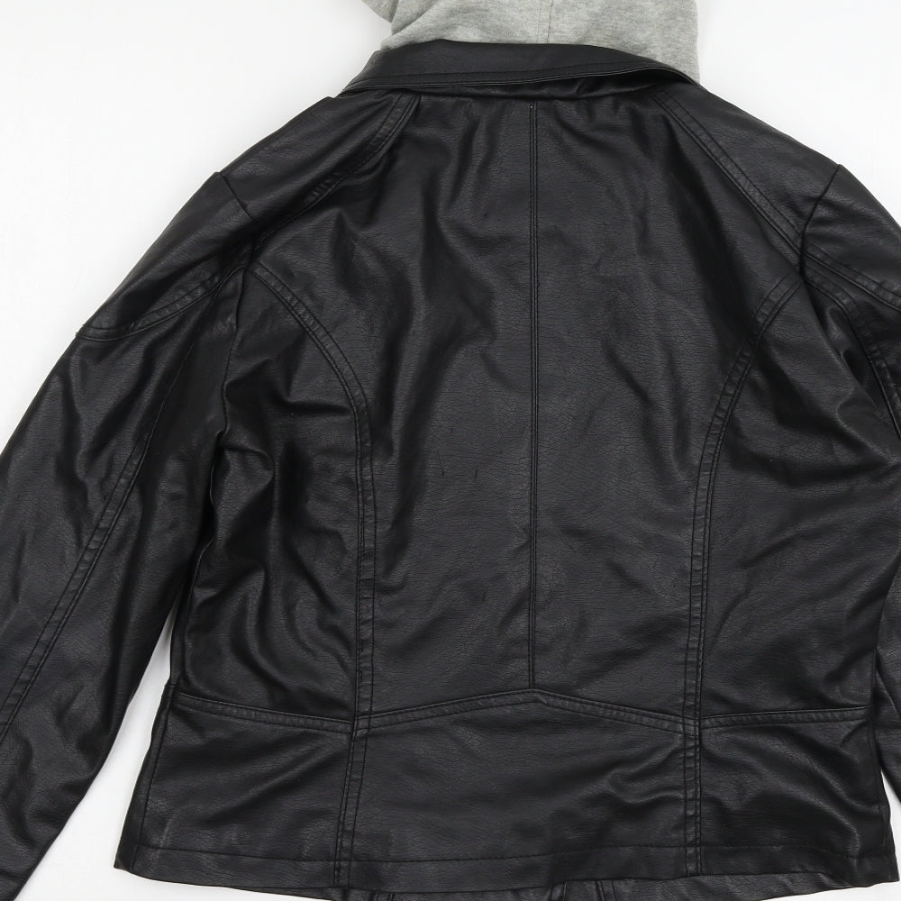 Wetseal Womens Black   Jacket  Size L