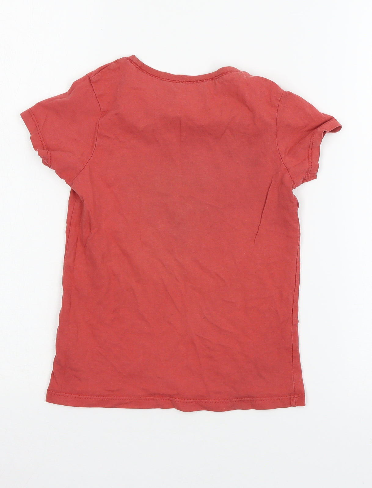 NEXT Boys Red  Jersey Basic T-Shirt Size 6 Years