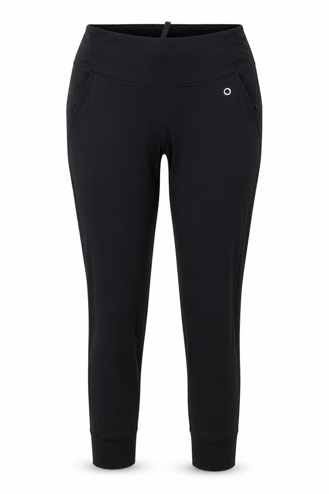 Marks & Spencer Womens Black  Jersey Capri Leggings Size 8 L26 in