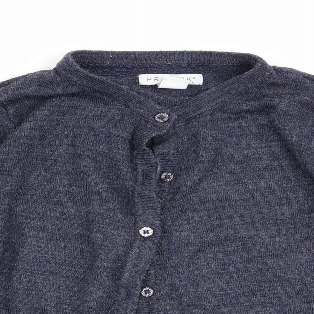 Primark Girls Blue   Cardigan Jumper Size 5-6 Years