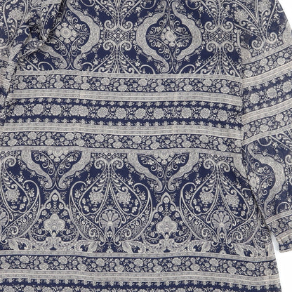 Primark Womens Multicoloured Geometric  Fit & Flare  Size 8
