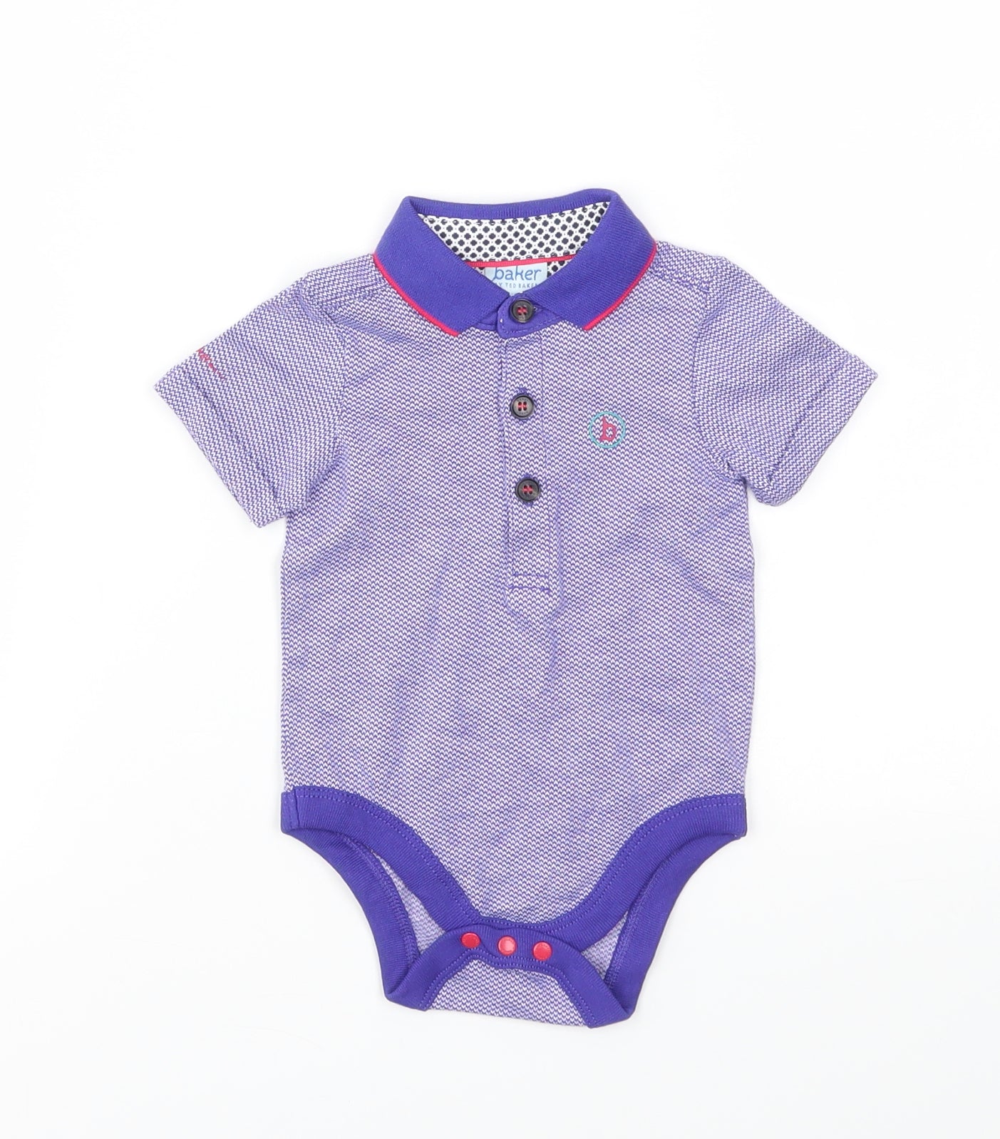 Debenhams Baby Blue   Babygrow One-Piece Size 0-3 Months
