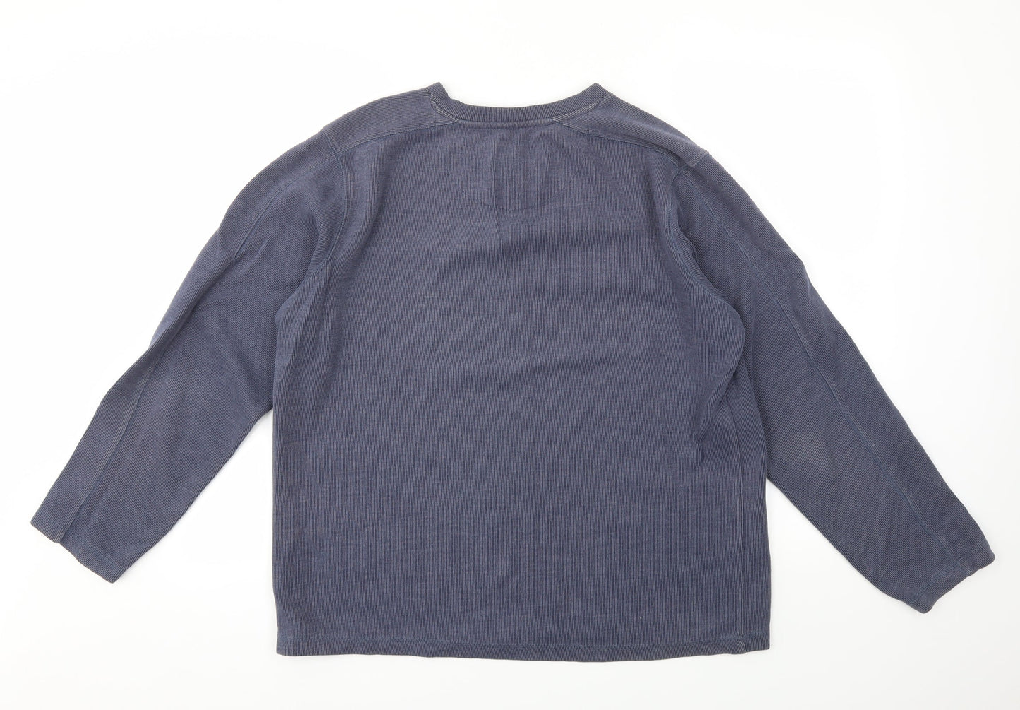 F&F Mens Blue   Pullover Sweatshirt Size L