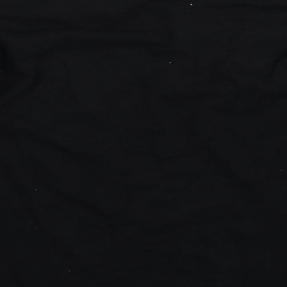 Nicole Womens Black   Basic T-Shirt Size M