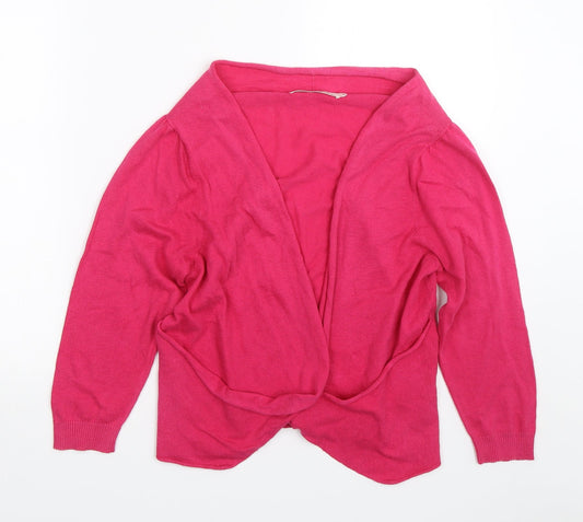 NEXT Womens Pink   Cardigan Jumper Size 14