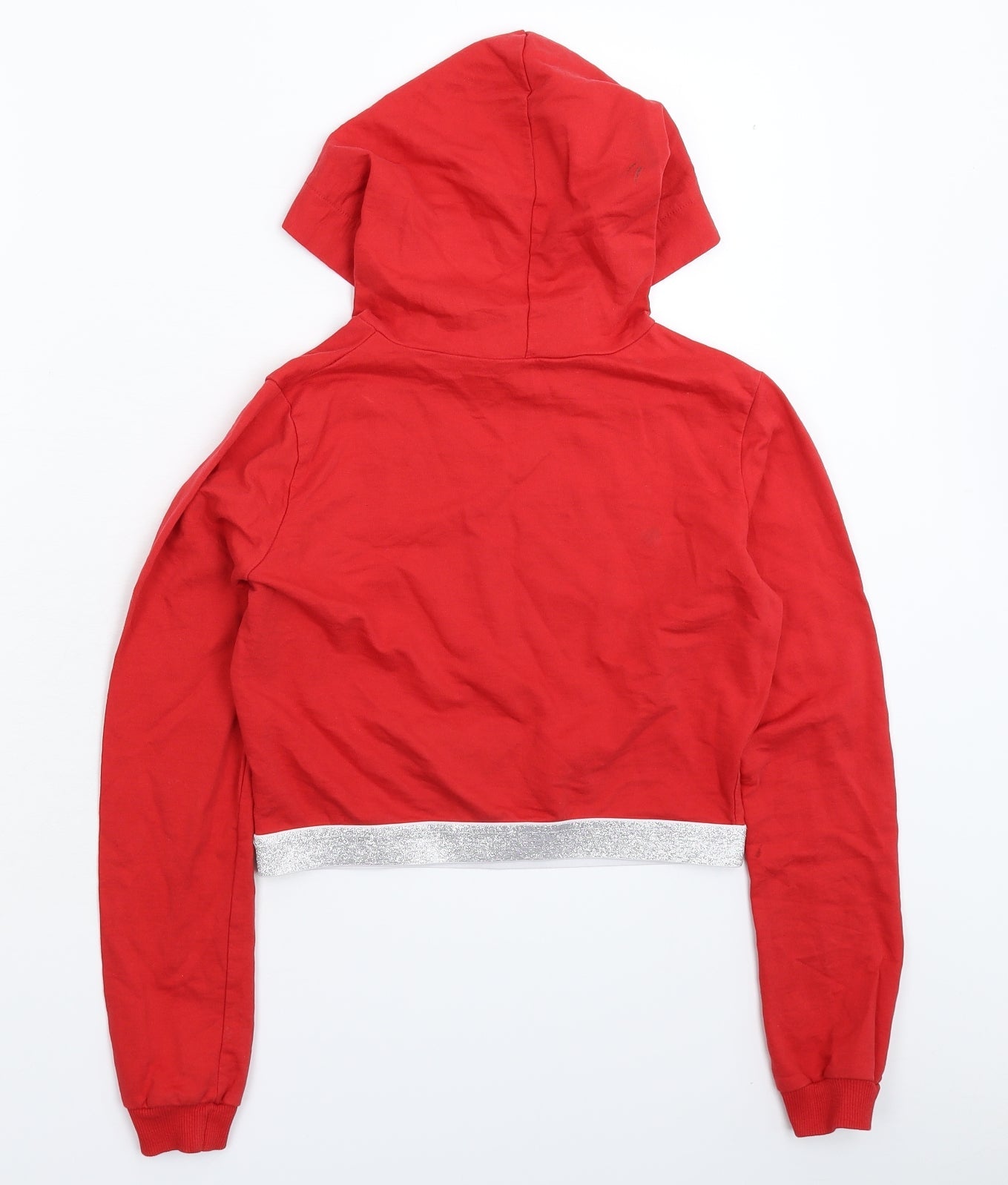 Select Womens Red   Pullover Hoodie Size 6  - Christmas