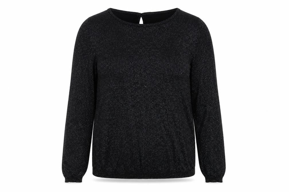 BHS Womens Black  Knit Pullover Jumper Size 14