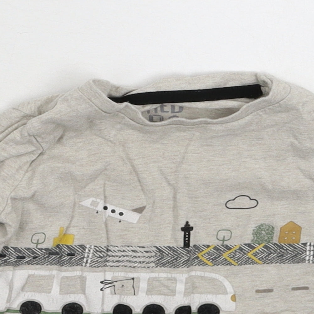 F&F Baby Grey   Basic T-Shirt Size 12-18 Months