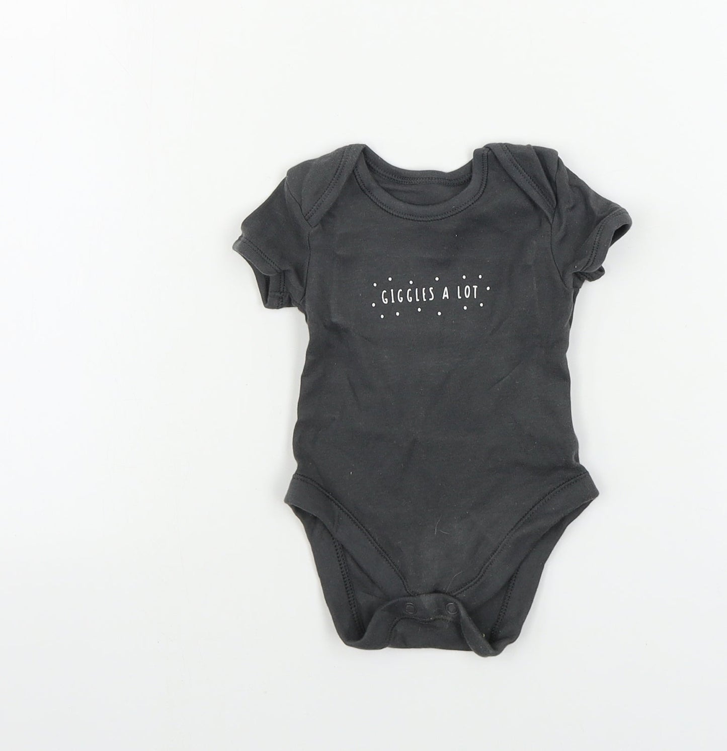 George  Baby Grey   Babygrow One-Piece Size 0-3 Months
