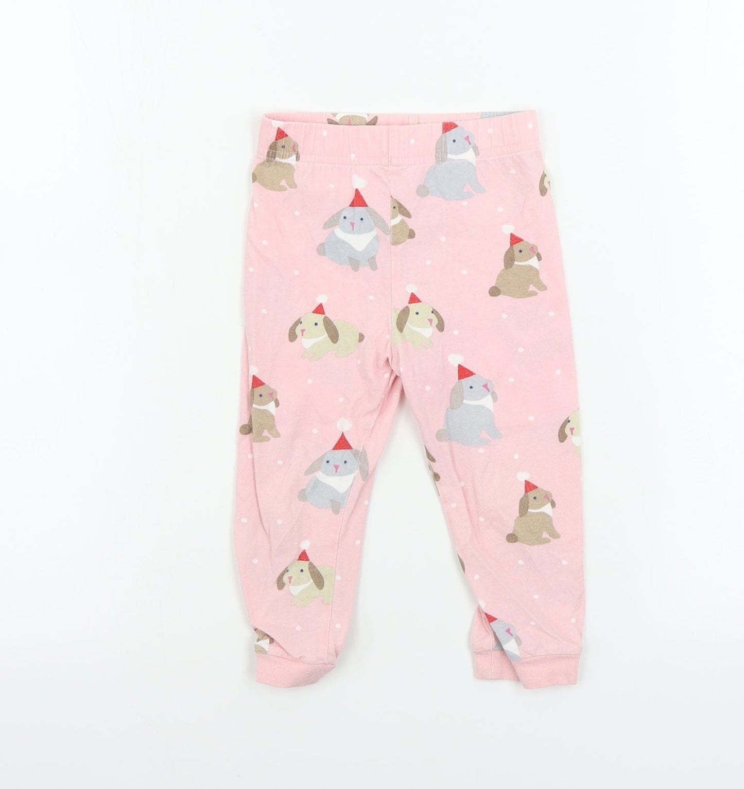 Marks and Spencer  Girls Pink   Sweatpants Trousers Size 2 Years