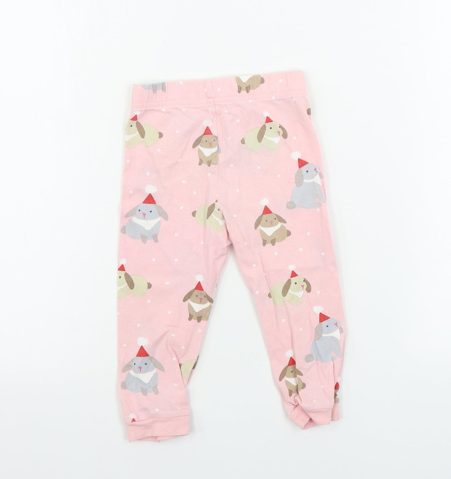 Marks and Spencer  Girls Pink   Sweatpants Trousers Size 2 Years
