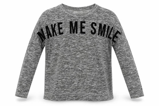 H&M  Girls Grey   Pullover Jumper Size 12-13 Years