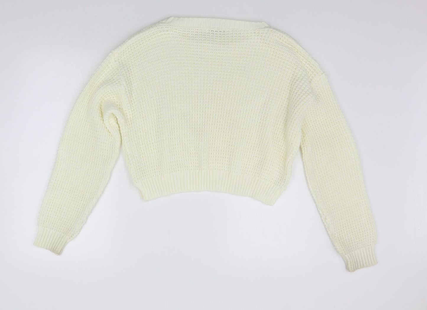 Refinery Womens Beige   Pullover Jumper Size M