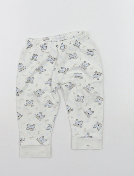 Earlydays Baby Beige Geometric  Jogger Leggings Size 6-9 Months