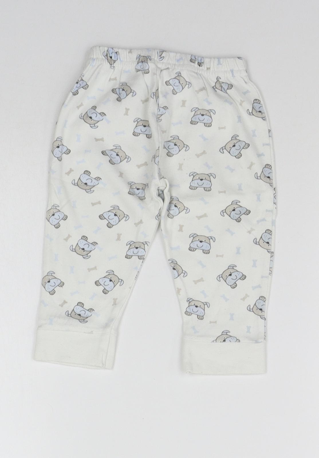 Earlydays Baby Beige Geometric  Jogger Leggings Size 6-9 Months