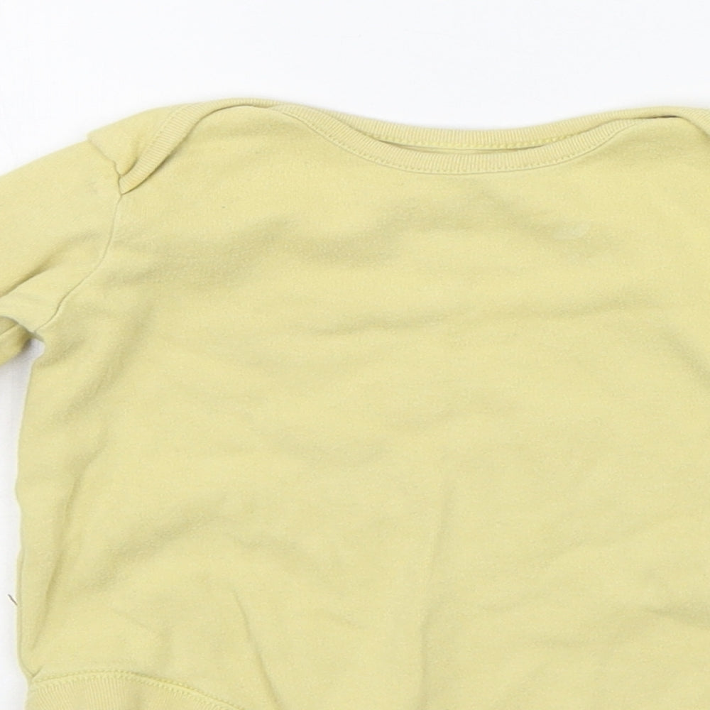 F&F Baby Yellow Ikat  Babygrow One-Piece Size 12-18 Months
