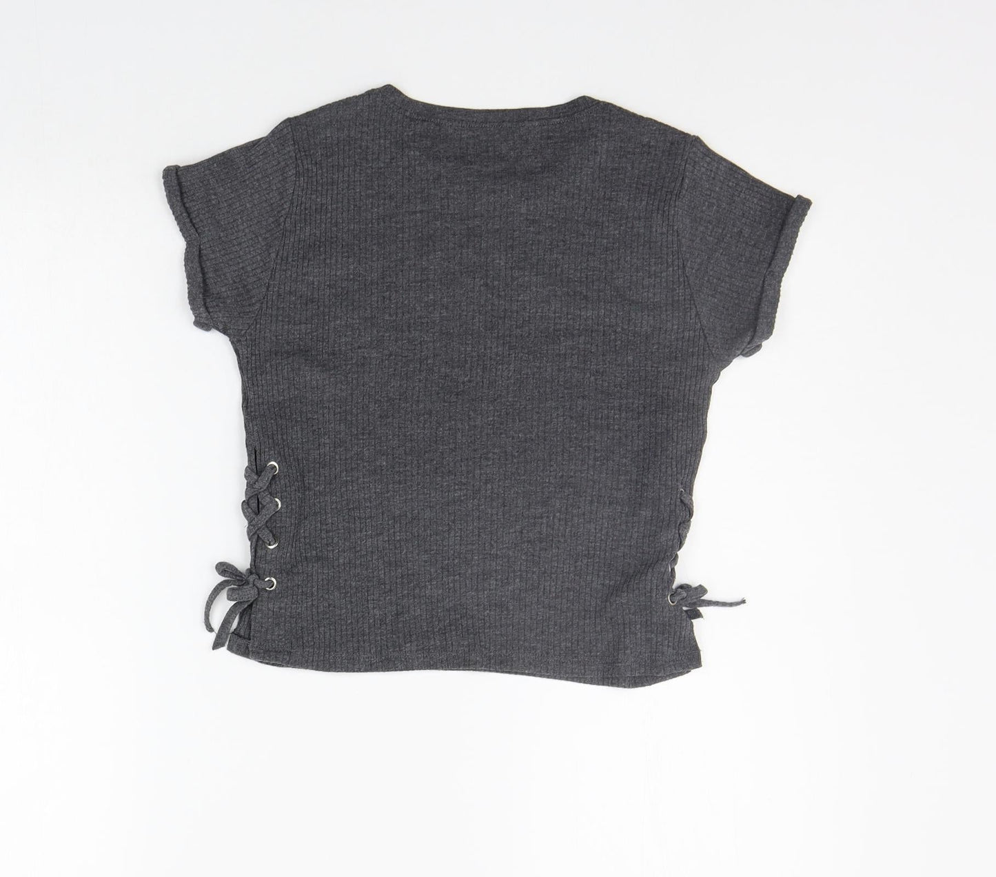 915 Generation Girls Grey   Basic Polo Size 12-13 Years