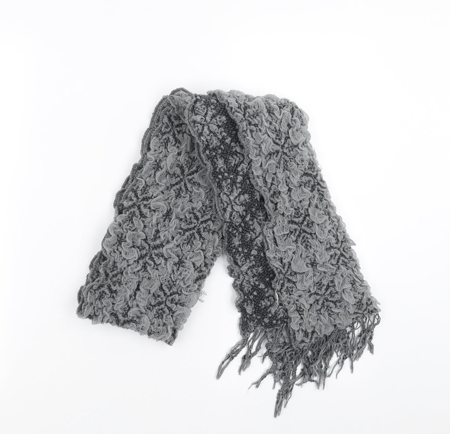 Preworn Womens Grey    Scarf