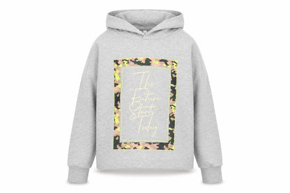 F&F Girls Grey   Pullover Hoodie Size 11-12 Years  - future starts today