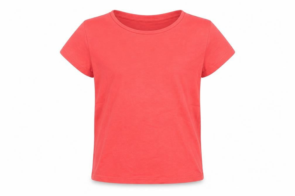 TU Girls Pink   Basic T-Shirt Size 5-6 Years