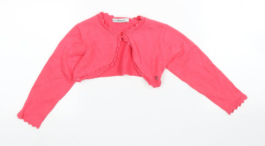 Mayoral Girls Pink   Cardigan Jumper Size 2 Years  - Bolero