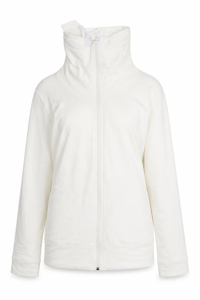 Next Womens White   Full Zip Jumper Size M