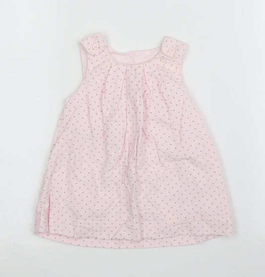 Mothercare Girls Pink  Corduroy A-Line  Size 3-6 Months