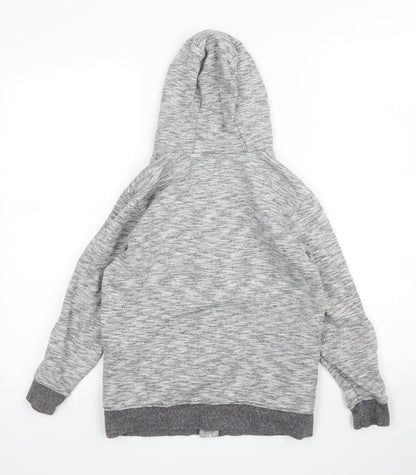 Preloved George Womens Grey   Full Zip Hoodie - Back
